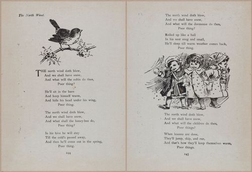 E704 - Mother Goose Nursery Rhymes - 8257-8258