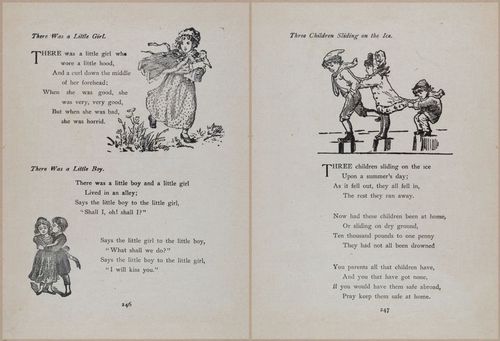 E704 - Mother Goose Nursery Rhymes - 8259-8260