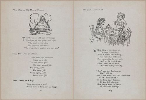 E704 - Mother Goose Nursery Rhymes - 8275-8276
