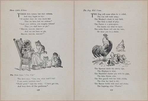 E704 - Mother Goose Nursery Rhymes - 8291-8292