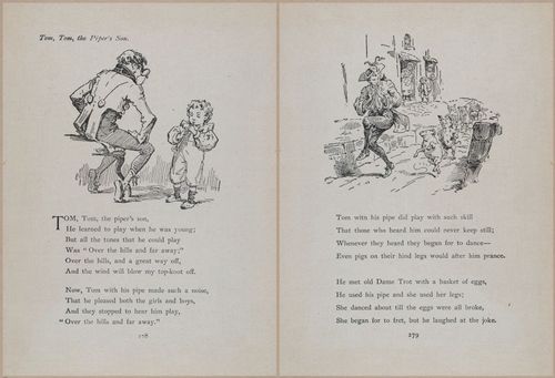 E704 - Mother Goose Nursery Rhymes - 8293-8294