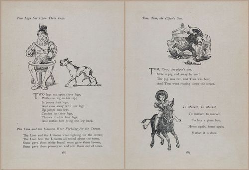 E704 - Mother Goose Nursery Rhymes - 8301-8302