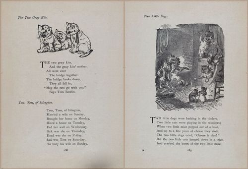 E704 - Mother Goose Nursery Rhymes - 8303-8304