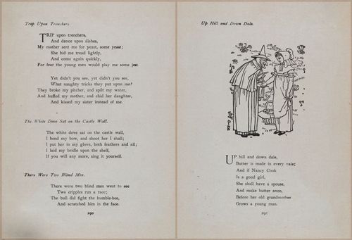 E704 - Mother Goose Nursery Rhymes - 8305-8306
