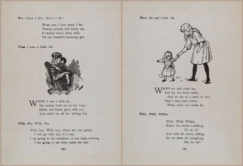 E704 - Mother Goose Nursery Rhymes - 8309-8310