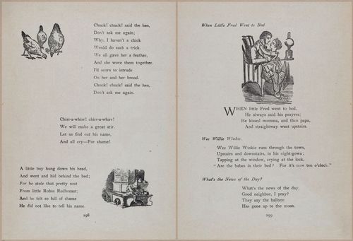 E704 - Mother Goose Nursery Rhymes - 8313-8314