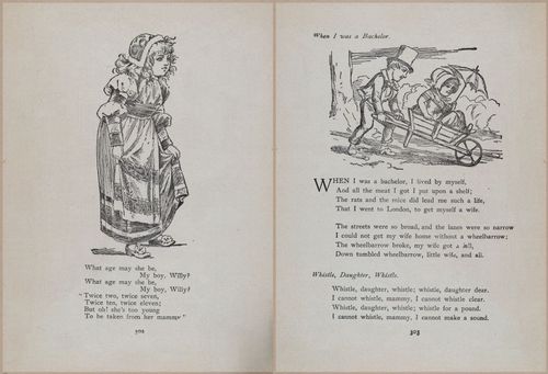 E704 - Mother Goose Nursery Rhymes - 8317-8318
