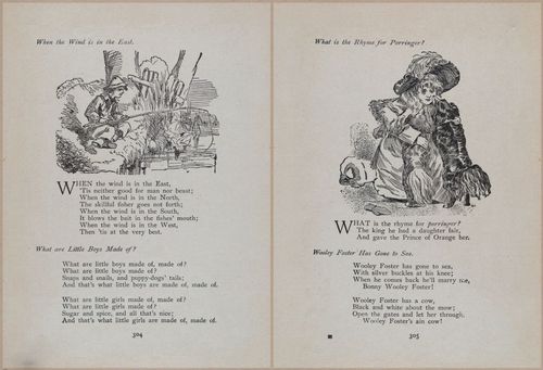 E704 - Mother Goose Nursery Rhymes - 8319-8320