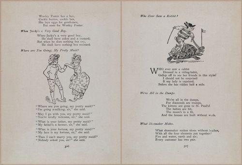 E704 - Mother Goose Nursery Rhymes - 8321-8322