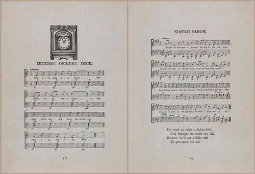 E704 - Mother Goose Nursery Rhymes - 8329-8330