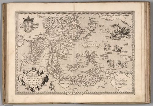 Indiae Orientalis - Abraham Ortelius - 1570