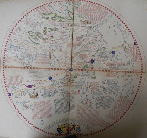 Martin Behaim 1492 - Eastern Hemisphere