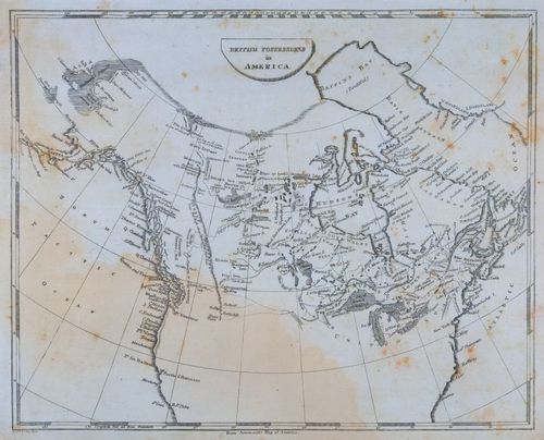 British Possessions in America - Thomas and Andrews - 1805