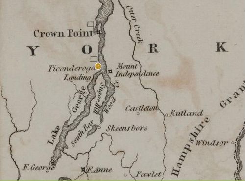 Northern Army - Atlas to Marshall’s Life of Washington Dot 2