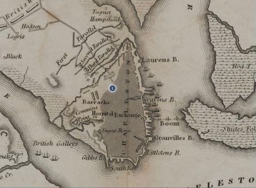 Charleston - Atlas to Marshall’s Life of Washington Dot 1