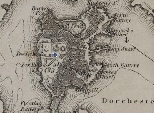 Boston with its Environs Dot 1