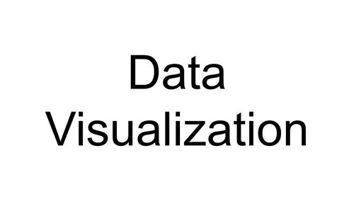 Data Visualization