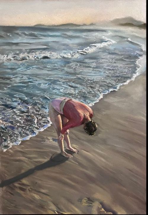 Bending beach