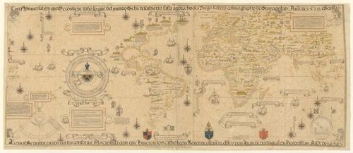 World Map - Ribeiro - 1529