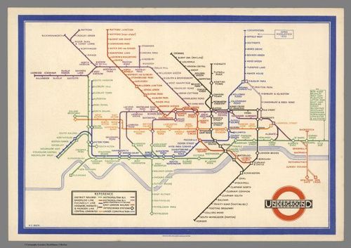 London Underground - 1933 - Harry Beck