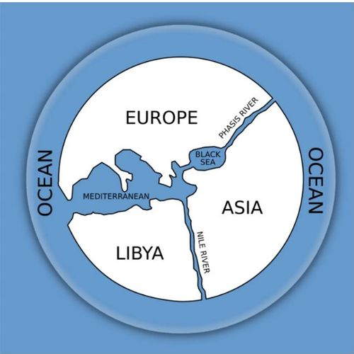 The First World Map - by Anaximander