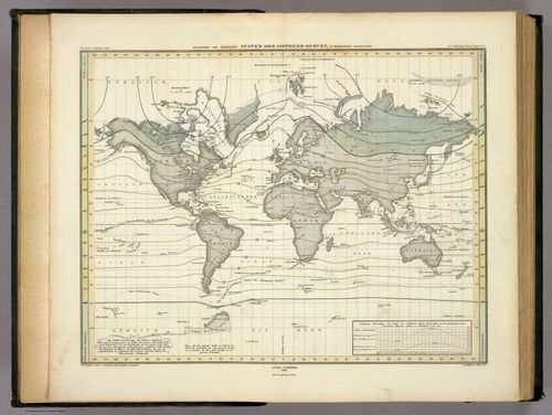 System Der Isotherm-Kurven - Alexander von Humboldt - 1849 - Travis Carroll