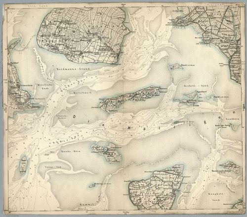 Composite: 36. Fohr. (Germany) - Reichsamt fur Landesaufnahme - 1893 - Noah Peters
