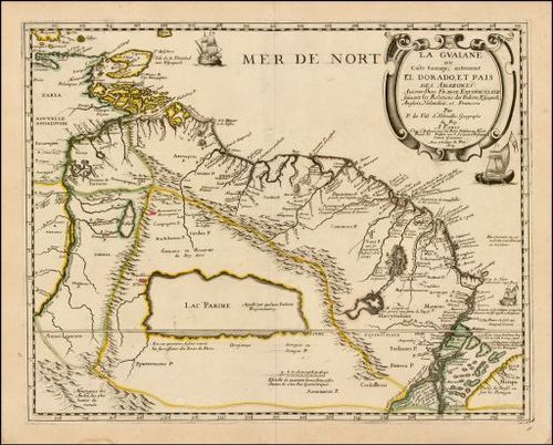 Map of El Dorado - Raphael