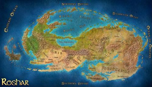 Jiwon Kim - Map of Roshar
