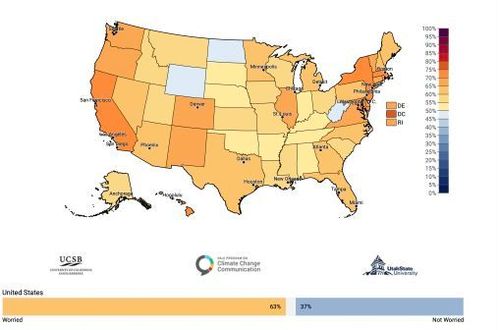 Tekla Modebadze - Estimated % of adults who are somewhat or very worried about global warming (nat'l avg. 63%), 2024