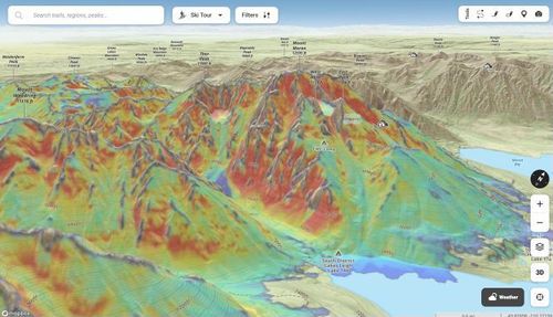 Leighton Calhoun - onX backcountry- slope/avalanche risk predictor