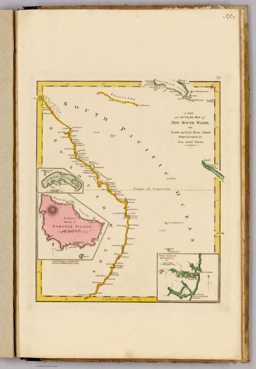 Map of New South Wales - 1815DUPLICATED