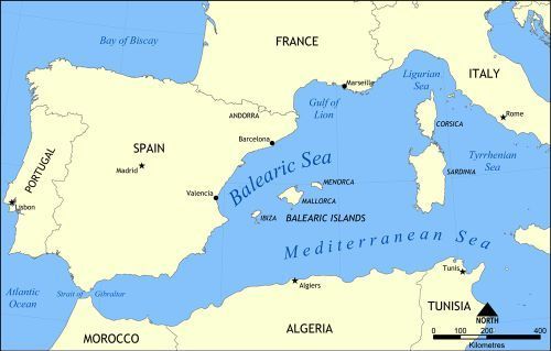 Balearic Islands represent another possibility