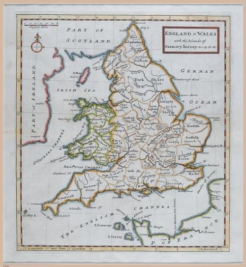 E226 - Map of England - i12141