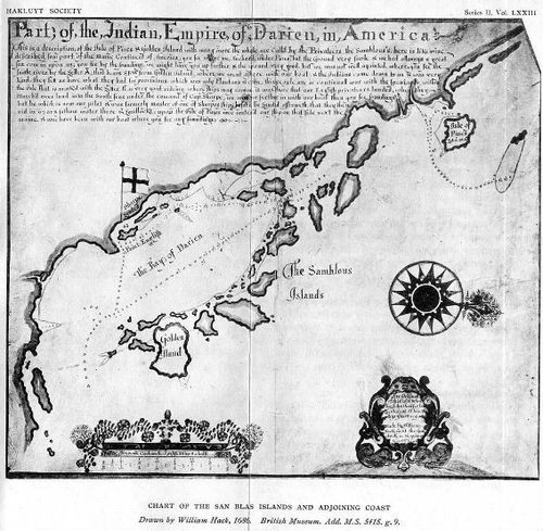 Map of Darien