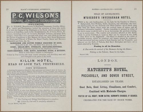E779 - Black’s Guide to Scotland - 1868 - 11696-11697