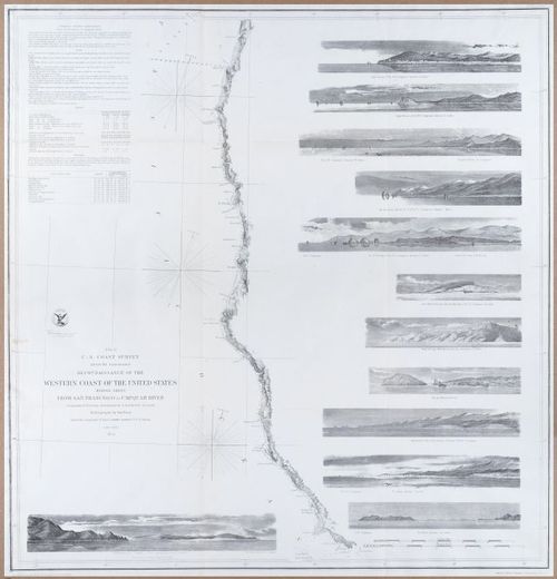 Reconnaissance of the Western Coast of the United States - 1854