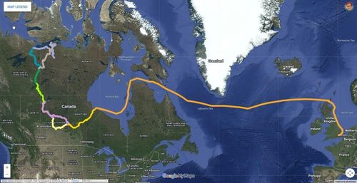 Franklin's First Expedition - Overland - 1821