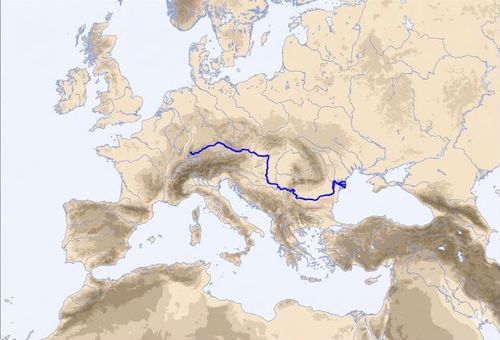 The Danube in Europe