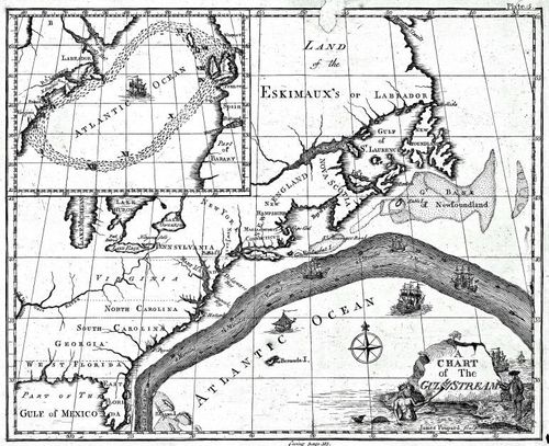 The Gulf Stream - Ben Franklin - 1786