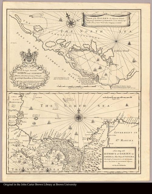 New Caledonia and The Darien Scheme - Jenifer & Moll - 1699