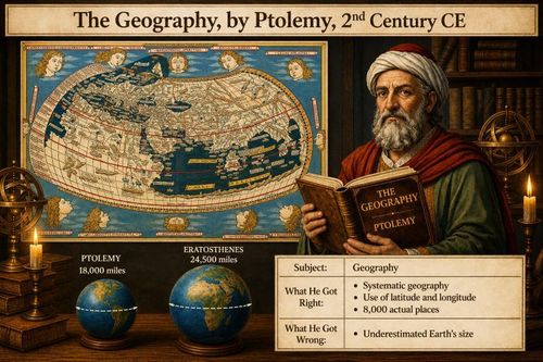 The Geography of Ptolemy - 2nd Century CE