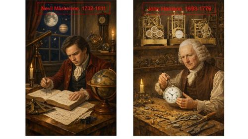 Harrison, Maskelyne And The Longitude Act of 1714