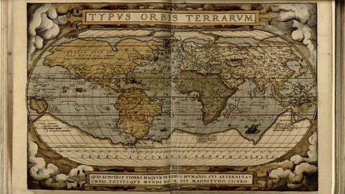 Typus Orbus Terrarum - Ortelius - 1570