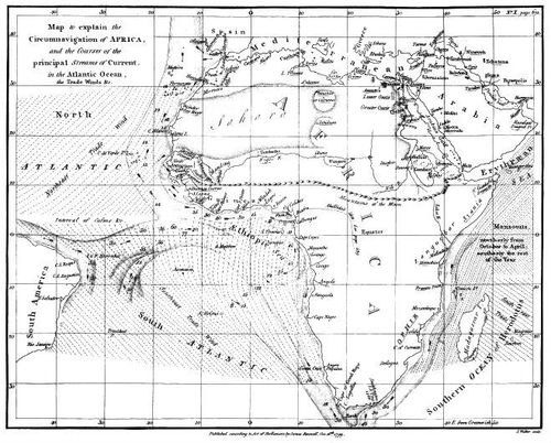 Africa - James Rennel - 1799