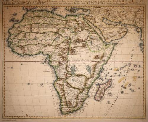 Africa - Thomas Bakewell -1729