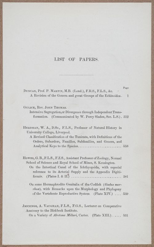 E805 - Linnean - i14433