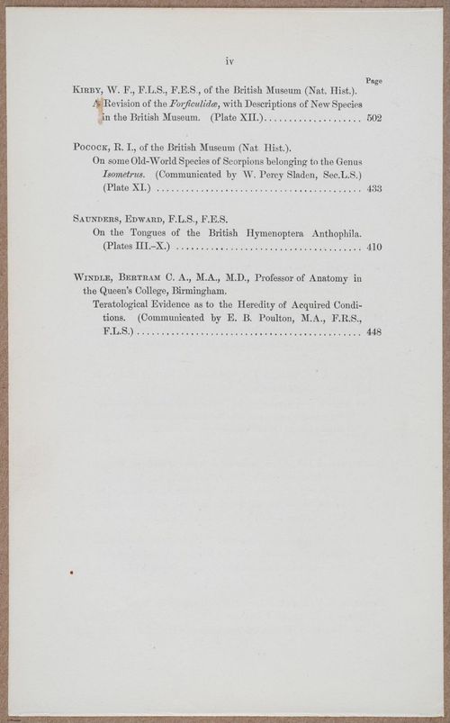 E805 - Linnean - i14434