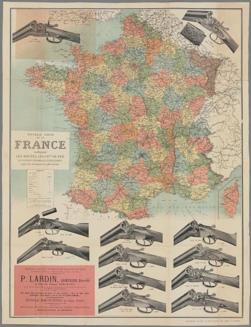 Shotgun Map of France