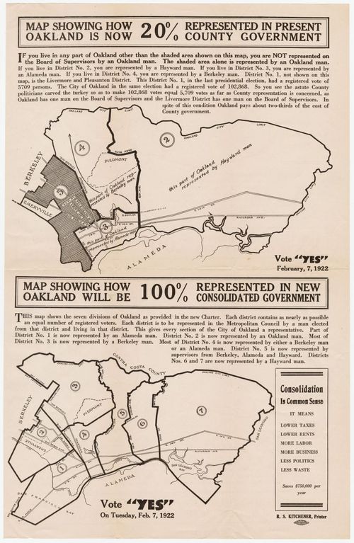 Vote Yes! on Feb. 7, 1922